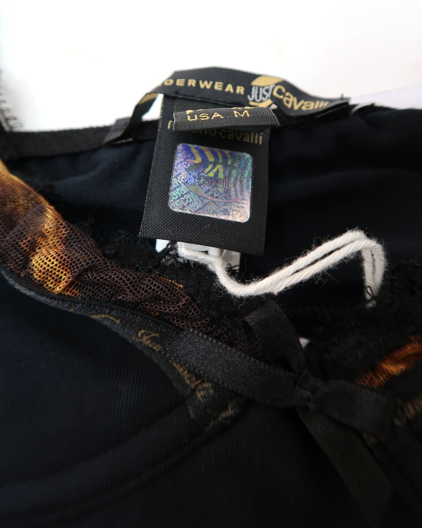 Just Cavalli Leopard Mesh Tank Top