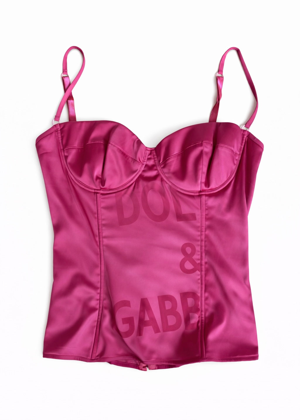 D&G SATIN CORSET SIZE EU L